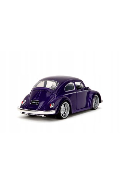 Jada Toys JADA VOLKSWAGEN BEETLE + FIGURINE WEDNESDAY ADDAMS ȘI HANDY 1:24 SE...