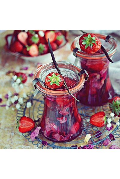 NO BRAND Borcan de sticlă WECK pentru conserve 200ml x6 WEKI GERMANIA