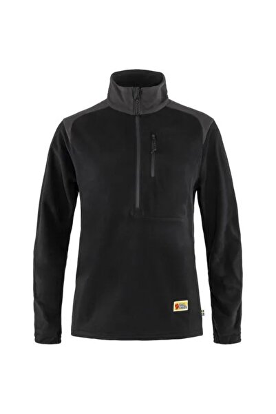 Fjällräven Bluză polar pentru femei Fjallraven Vardag Lite Fleece - negru/gri...