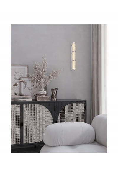 NO BRAND Aplică de perete Maxlight LOVE LED 17W Crom Acrilic 46cm Modern IP20