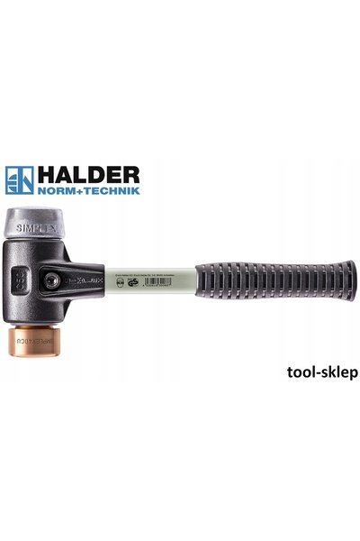 NO BRAND Ciocan pentru tablă 40 aluminiu și cupru 3749 HALDER