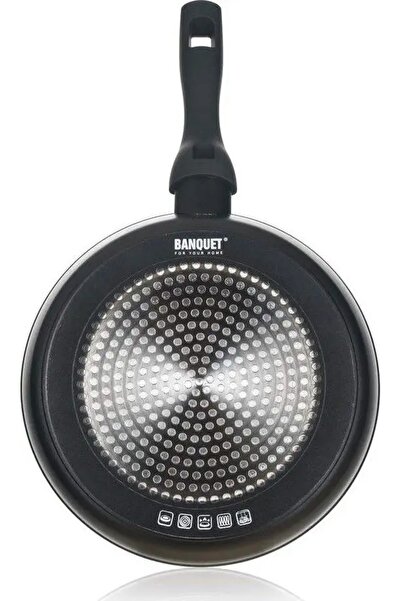 BANQUET Tigaie GRAZIA 24cm cu strat antiaderent ILAG Premium, pentru gaz și i...