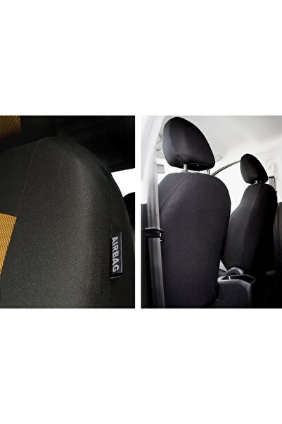 NO BRAND Huse pentru scaune SPORT LINE galbene pentru KIA PICANTO