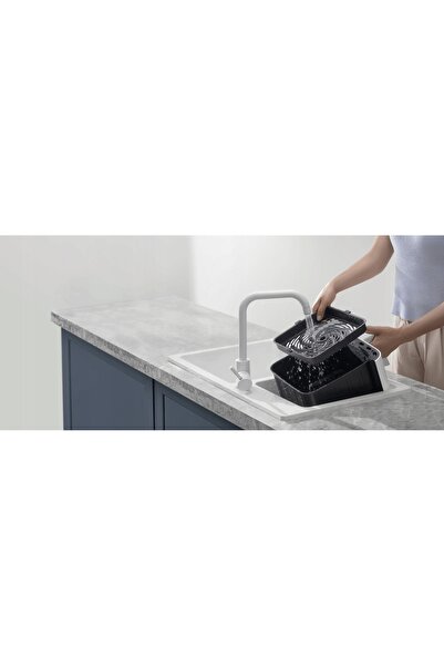 NO BRAND Friteuză inteligentă cu aer cald XIAOMI, 6.5L, mare, modernă, putern...