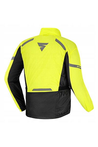 NO BRAND Jachetă impermeabilă SHIMA HYDRODRY 2.0 Negru Galben Fluorescent [Mă...