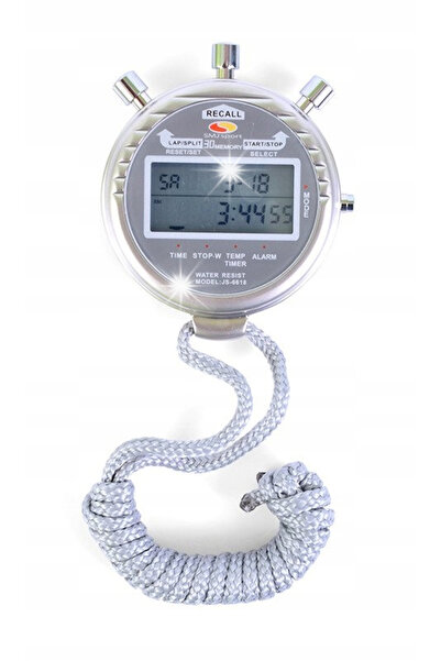 NO BRAND CRONOMETRU SPORTIV ELECTRONIC DIN METAL JS-6618 CONTOR DE TIMP SMJ 3...