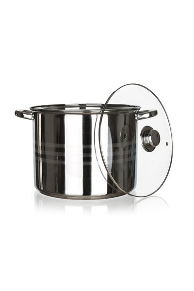 BANQUET Oală înaltă GARNEK 13,5L mare LIVING pentru inducție