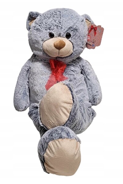 NO BRAND ELEFUN Ursuleț de pluș GRIS, mascotă de 100 cm, 470