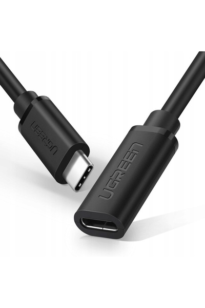 Ugreen Cablu prelungitor USB-C 3.1 UGREEN, 4K, 60 W, 0,5 m (negru)