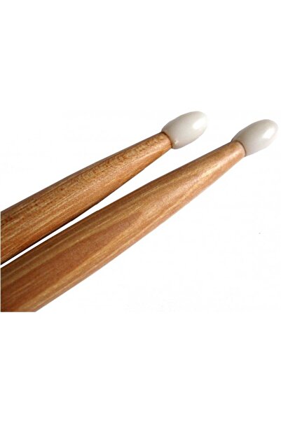 NO BRAND LA5BN - Baghete de tobe din hickory 5B cu vârf de nailon La Special ...