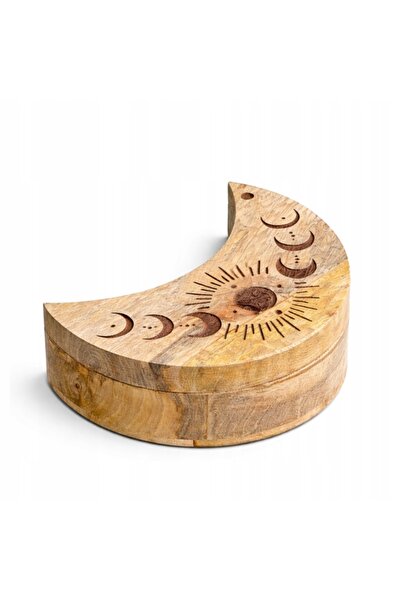 Ancient wisdom Cutie glisantă în formă de lună pentru pachet de cărți de taro...
