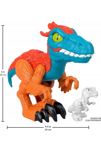 FISHER-PRICE BABY Fisher Price Imaginext Jurassic Park XL DINOZAUR Pyroraptor...