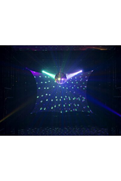 NO BRAND Eurolite led pst-5 qcl spot BK RGBW cu telecomandă