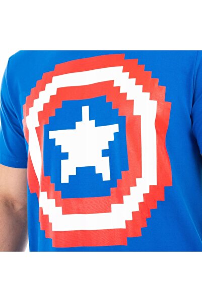 Marvel Tricou bărbătesc bleumarin R. M.