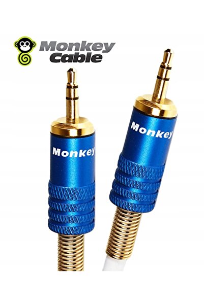 NO BRAND Cablu stereo mini jack 3.5mm AUX OFC MONKEY CABLE CONCEPT MCTJ2J15 15m