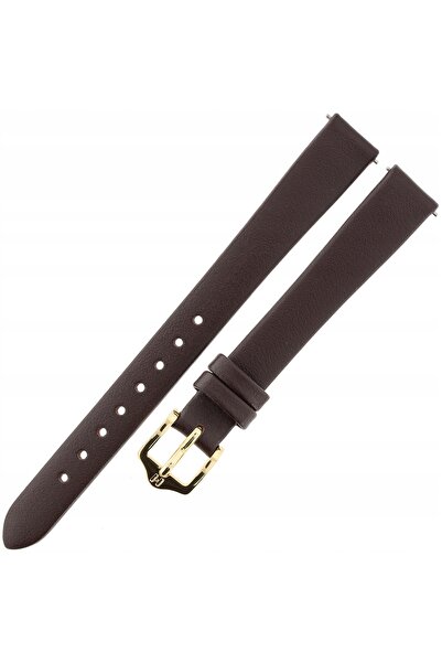 NO BRAND HIRSCH Toronto M - 12 mm - MARO - Curea de ceas din piele