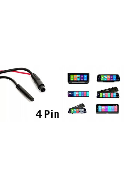 NO BRAND Cameră pentru monitor AHD 720P, mufă 2,5mm, cablu 10 metri, conector...
