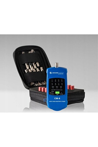 NO BRAND Tester detector de perechi de fire, mapator de cabluri SAT RG6 și LA...