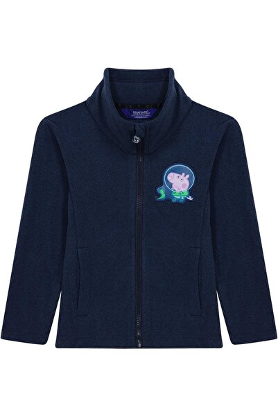 NO BRAND Hanorac din fleece Regatta Peppa Pig pentru copii, călduros, cu ferm...