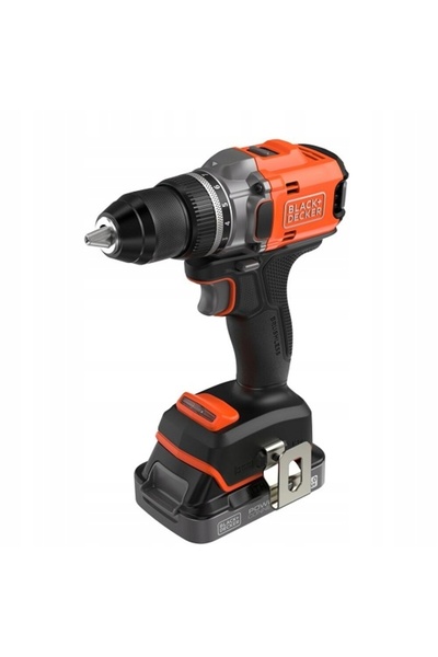 Black&Decker Mașină de găurit și înșurubat 18V 50Nm 2x2Ah Power Connect BLACK...