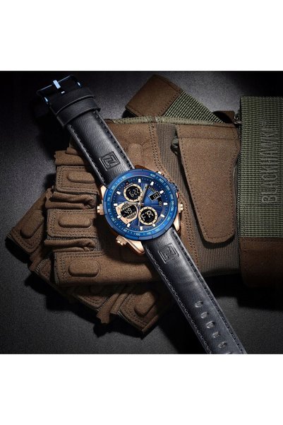 NO BRAND NAVIFORCE NF9197L RG/BE/BE + CUTIE + GRAVURĂ CEAS BĂRBĂTESC
