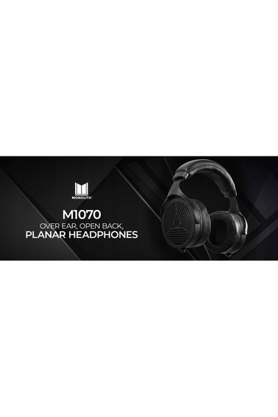 NO BRAND MONOPRICE MONOLITH M1070 Căști over-ear planare deschise negre