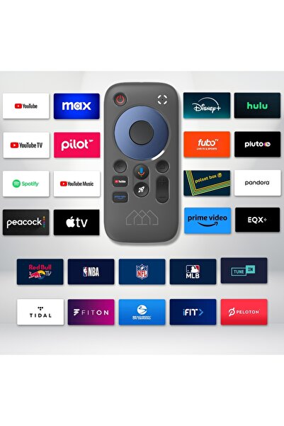 Homatics Android SMART TV Pocket TV 4K WiFi6 Asistent Google box portabil