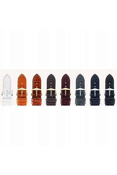 NO BRAND HIRSCH Duke L - ALBASTRU MARIN - 20mm - Curea de ceas din piele