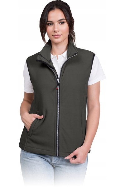 Reis Vestă din fleece pentru femei, călduroasă, fără mâneci, HONEY