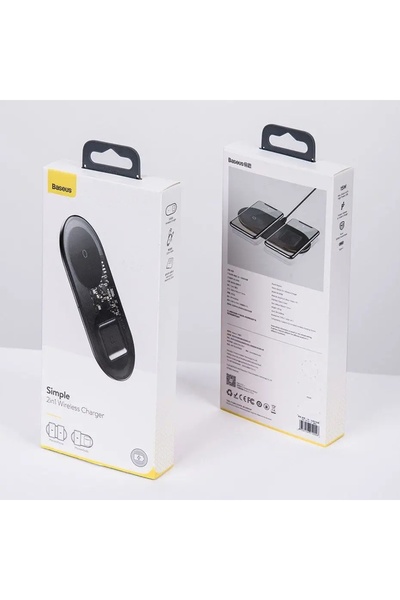NO BRAND ÎNCĂRCĂTOR WIRELESS 18W PENTRU IPHONE AIRPODS BASEUS