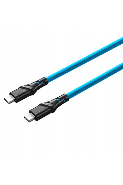 NO BRAND Cablu Mathorn MTC-210 USB C USB C 2m 20Gb/s Arcticblue