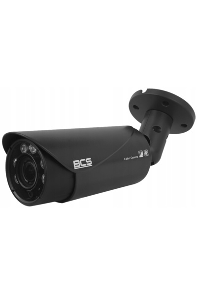 BCS Cameră CCTV Tubulară Analogică HDCVI de Exterior AHD 5MPx IR Grafit Monit...