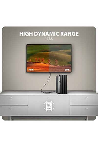 Axagon Adaptor activ RVD-HI20N DisplayPort la HDMI 1.4, 4K/60Hz, cablu de 15cm