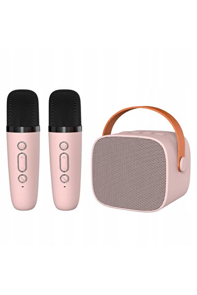NO BRAND Boxă Bluetooth cu 2 microfoane, aparat de karaoke portabil wireless