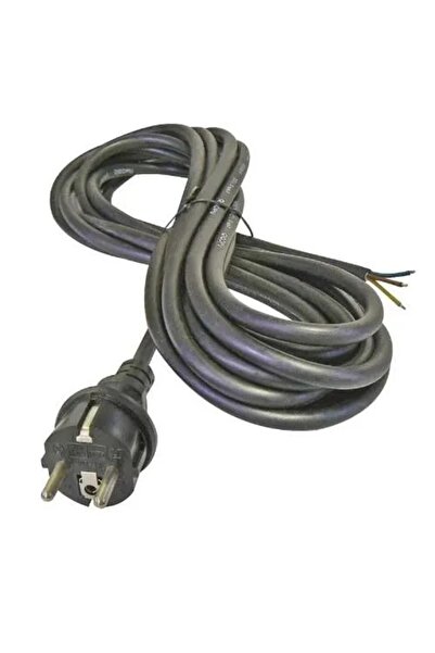 NO BRAND Cablu pentru conectarea receptoarelor electrice GUMA 3x1,5MM 5M Negru