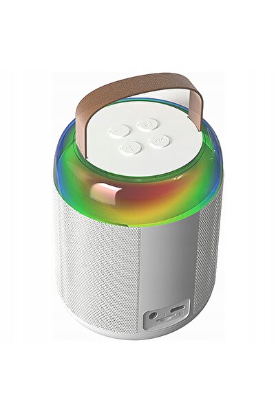 NO BRAND MOZOS MK-WHITE – difuzor BT de karaoke pentru copii, pentru cântat c...
