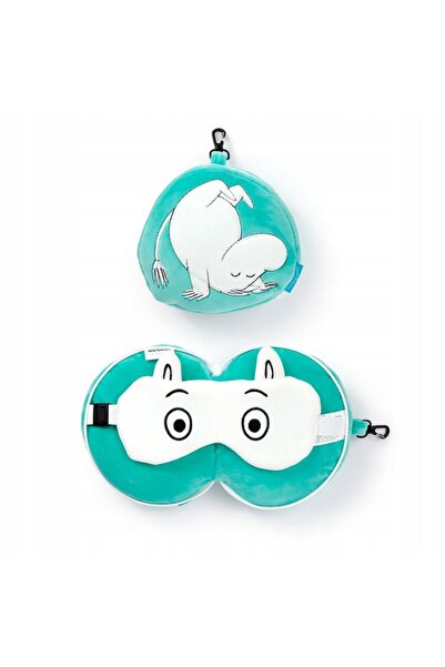 Puckator Relaxeazzz Pernă de călătorie pliabilă cu mască de ochi Moomin CUSH357