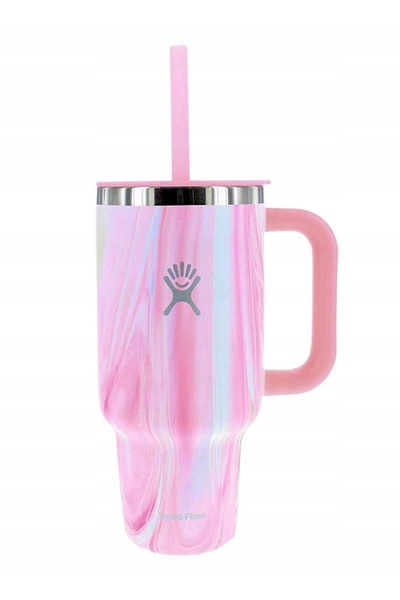 NO BRAND Cană termică Hydro Flask All Around Travel Tumbler 946 ml - roz jeleu