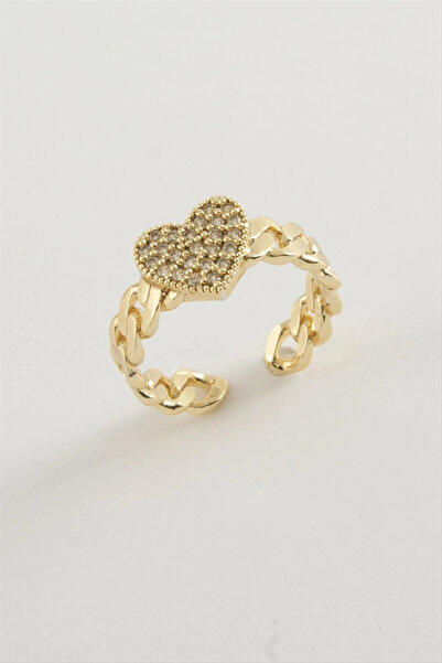 SORA GROUP Heart Zircon Stone Ring