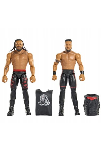 NO BRAND WWE Main Event Showdown 2 figurine Tama Tonga vs Jacob Fatu - JHJ56