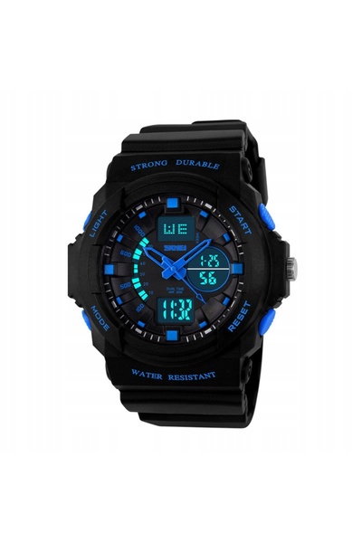 Skmei Ceas electronic pentru copii, negru, multifuncțional