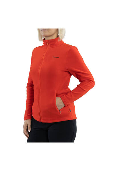 Viking Hanorac fleece de damă Tesero 3400 roșu - XL