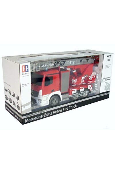DOUBLE EAGLE 1:20 Mercedes Antos mașină de pompieri telecomandată Double E E527