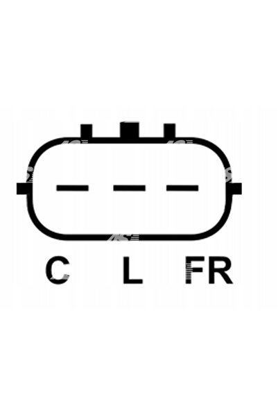 NO BRAND Regulator de tensiune nou 12V ARE3098 VALEO: Hyundai KIA