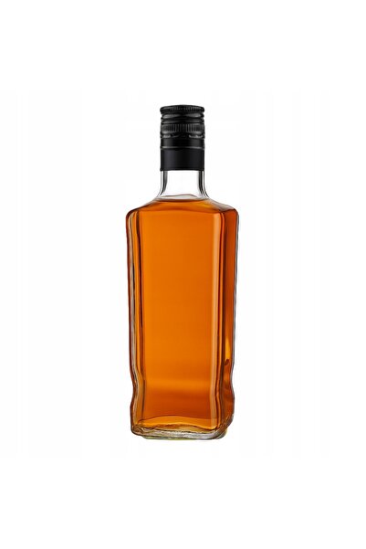 NO BRAND 25x Sticlă JACK WALKER 1000ml + Capac pentru băuturi spirtoase, whis...