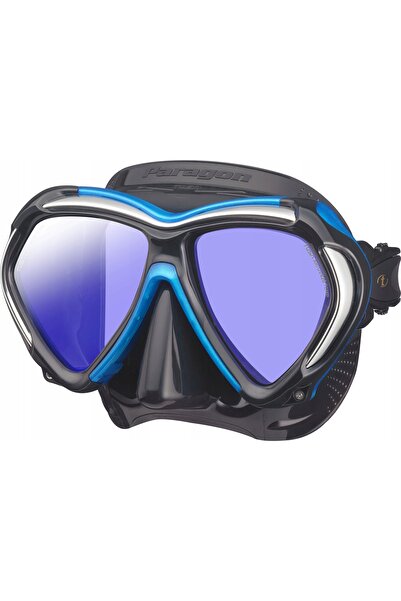NO BRAND Masca de scufundare TUSA M2001 PARAGON UV420 SQB FBA negru albastru