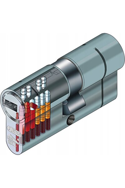 Abus Set complet de inserții perforate Clasa C 35/55 + g35/55 nichel - 5 chei