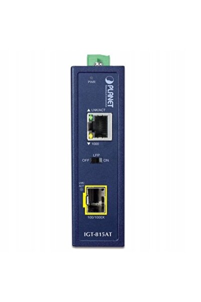 Planet Convertor de rețea IGT-815AT 1000 Mbit/s Multifuncțional, Simplu