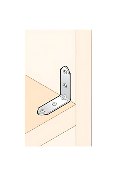NO BRAND Conector universal îngust din cornier pentru construcții 40x40x20 mm...