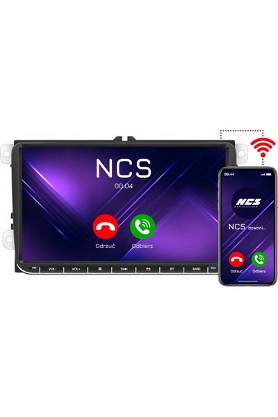 NO BRAND RADIO NAVIGAȚIE NCS ZV9 ANDROID SEAT ALHAMBRA 2010-2020 BT 8GB 2DIN